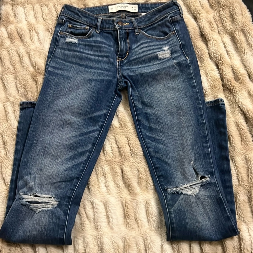 Abercrombie & Fitch boot cut juniors jeans size 25x33